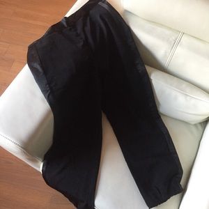 Topshop satin-detailed joggers